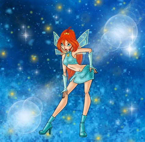 Magic winx with blooming abilities